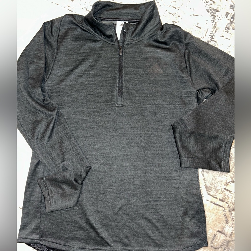 ADIDAS QUARTER ZIP LONG SLEEVE